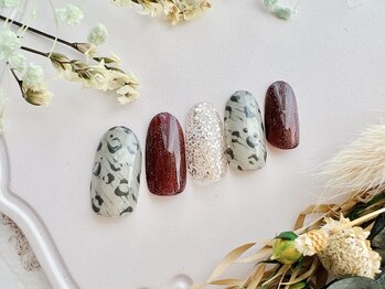 オリビアブルー(Olivia Blue)/レオパード×マグネット