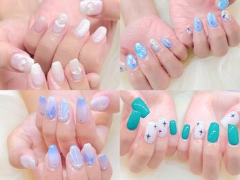 ナイスネイル アクアウォーク大垣店/持ち込みデザインコース