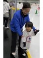 アロマ整体 クーラ(Cura) 自身もスケートを続けながら、初心者の指導もしています♪