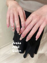 ネコ(Neko)/ワンホンネイル　韓国ガーリー