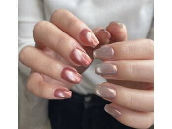 水光マグネットネイル¥5500