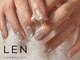 レン(LEN.)の写真/【大人女性のリピーター様多数◎】指先を彩るこだわりのパーツや豊富なデザインで上品で綺麗なお手元に♪