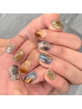 アズジーノ 札幌店(AZUjino)/design by sena