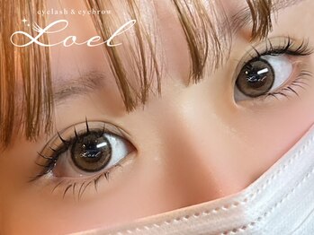 ロエル 渋谷(loel)の写真/束感がお好きな方は【LEDマツエク/ダブルフラットラッシュ120本】がオススメ◎LEDグルーで抜群のキープ力
