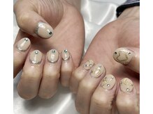 レディスペネイル ノマエ 名駅店(Redispe nail nomae)/アシンメトリーネイル