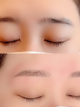 目元屋の写真/美眉スタイリングで第一印象UP♪お顔のバランスを見極めて理想の美眉をご提案、魅力的なお目元に導きます◎