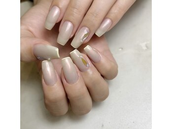 ノエム ネイルサロン(NOEM)/ストレートラインフレンチ