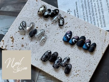 ネイルセッション(nail session)/ブラックネイルコレクション