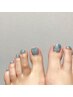 【新規オフ無料】ケア込み☆FOOT持ち込みデザイン ¥5800-