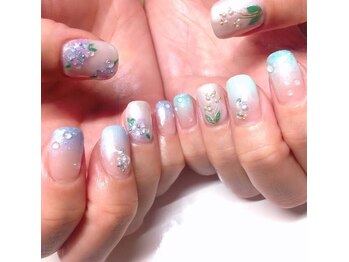 ネイルサロン アテナ(Athena)/持ち込みアート