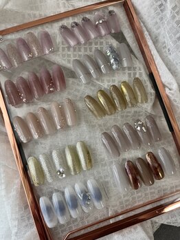 リネイル(ReNAIL)の写真/自爪の負担を軽減＆モチの良さ◎丁寧な施術であなたの理想の指先に…♪ネイル初心者様も大歓迎！