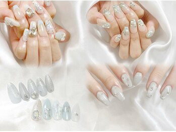 レアリゼ ネイル(Realiser nail)/夏ブルーネイル