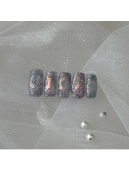 ラナネイル(Lana Nail)/8月ニュアンス定額デザイン