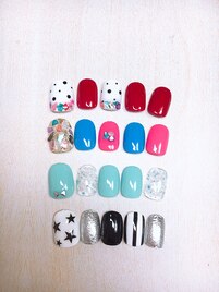 フットネイルサンプル