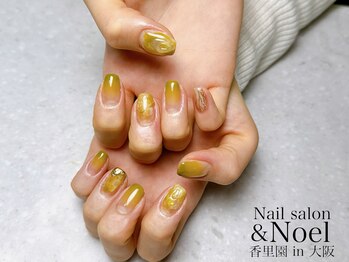 ノエル(Noel)/ピスタチオ×ニュアンスネイル