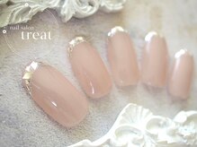 トリート(treat)/ガラスフレンチ/トレンドアート