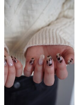 モチアイラッシュ(MOCHI EYELASH)/nuance leopard