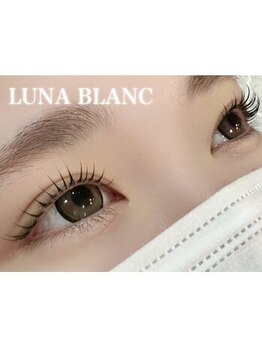 ルナブラン 石橋駅前店(LUNA BLANC)の写真/束感韓国まつげパーマで自まつげを活かしたナチュラル仕上げ♪朝のメイク時短・クオリティアップに☆
