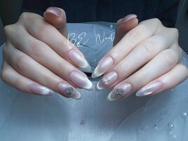 マグネットグラデーションネイル