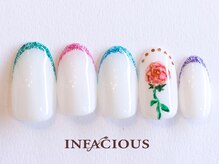 インフェイシャス 大丸福岡天神店/エレガントローズネイル 