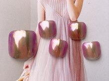 ネイルサロンフォーユー(for u)/ミラーフット♪￥7000