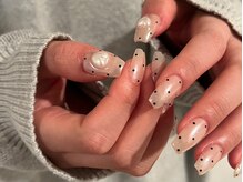 シェリーラメール 原宿店(cherie la mer)/パールドットネイル