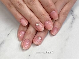 M-201 新生活に大人上品ネイル