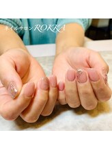 ロッカ(ROKKA)/シンプルなアートネイル