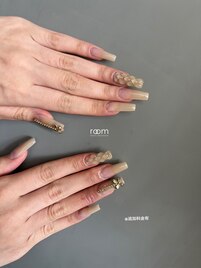 スキンjカラー×スカルプネイル