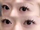 アークヘアーリズ 古川橋店(Arc hair Liz)の写真/マツエクが初めての方にも◎フラットラッシュ100本でナチュラルな目元を再現☆なりたい理想の目元へ。
