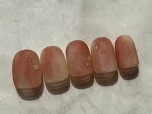 アイネイルズ 恵比寿店(I nails)/桃ネイル8500円