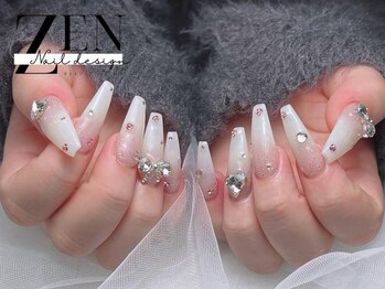 ゼン ネイル デザイン 池袋(ZEN NAIL DESIGN)/* 長 さだしやり放題×つけ放題