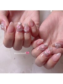 ハート/ピンク/ワンホン