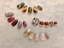 エンジェリック カラーズ(Angelic colors)/秋色ネイル♪