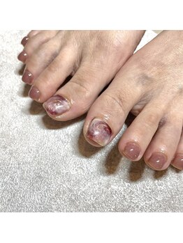 オハイ アリイ(Ohai Alii)/フット親指2本アート