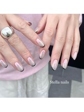 ステラネイルズ(Stella nails)/オーロラフレンチ