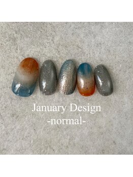 エトワールネイル 高崎筑縄町店(Etoile nail)/25年1月ノーマルハンド定額