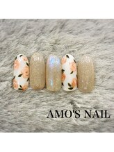 アモズネイル さっぽろ東急百貨店(AMO'S NAIL)/11000円デザイン