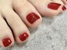 フット角質ケア+ジェルワンカラーコース♪¥9,000