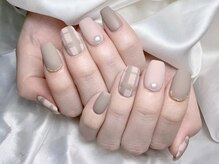 オーラムネイル(Aurum Nail ）)/チェックネイル