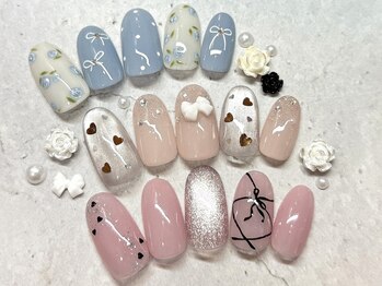 カルテット 千葉店(Quartett)の写真/繊細なデザイン・好印象なシンプルアートまでお任せください☆カラーも豊富で色混ぜ◎