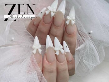 ゼン ネイル デザイン 池袋(ZEN NAIL DESIGN)/* 長 さだしやり放題×つけ放題