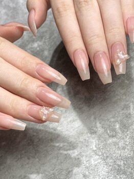 ネイルズ ヒマワリ(Nails Himawari)の写真/≪鈴鹿市≫シンプルだからこそ差が付く！美フォルム形成でワンランク上の仕上がりに★オフィスネイルにも◎