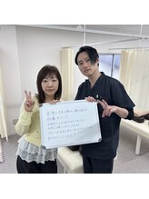 白山駅前整骨院/ご利用者様と　#整体#白山#腰痛