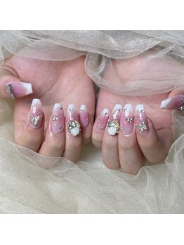 C・LASH & NAIL【シーラッシュ&ネイル】の写真/SNS画像の持ち込みOK!アート好きの方はやり放題がお得!長さ出しもOK!お好きなデザインをご相談♪