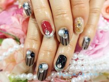 ネイルサロン 爪吉/透け感がお洒落☆