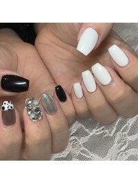 ちぐはぐネイル