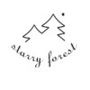 スターリーフォレスト(starry forest)ロゴ