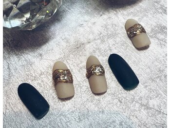 アイピー(I.P)/デザインマットネイル¥4500