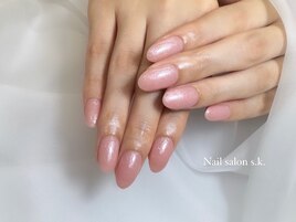 ラメピンク